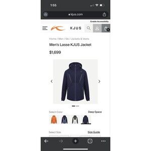 $1700 Lasse Kjus jacket!